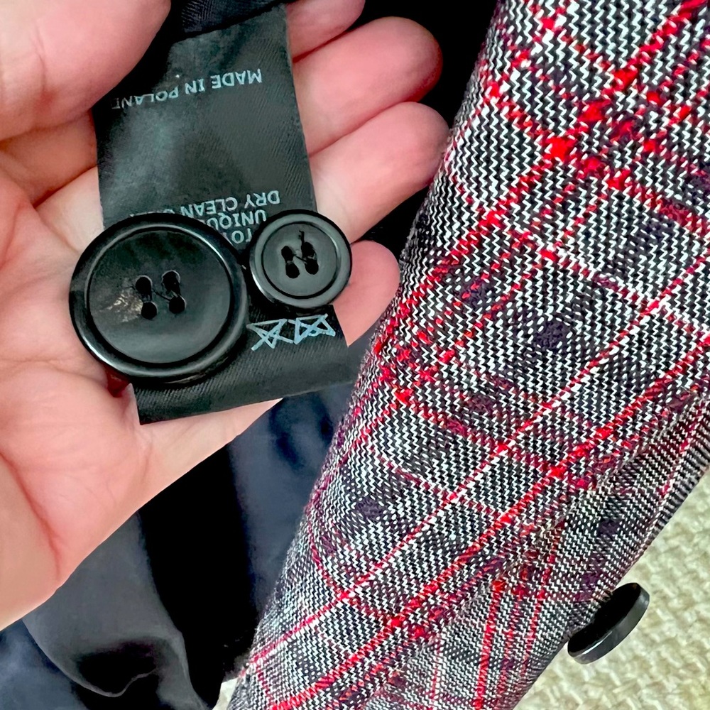 ISABEL MARANT TWEED JACKET. Double breasted.